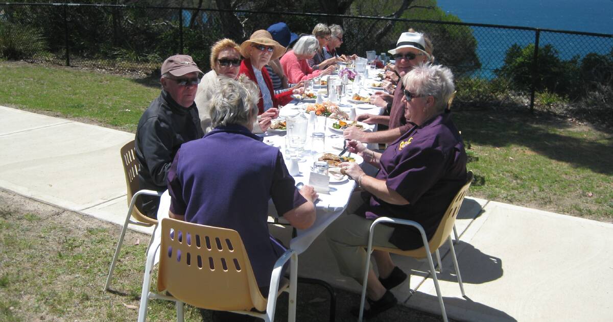LONG LUNCH: Eden Lioness Club hosted the Longest Lunch at the weekend. The event was blessed with good food, great weather and spectacular ocean views.