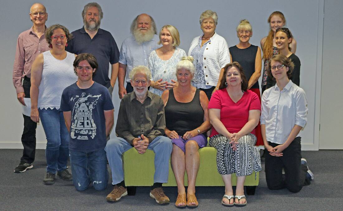 TALENT: Footprint Theatre's directors and actors attended a 'Shorts in Summer' workshop  in Merimbula recently. See story page 7