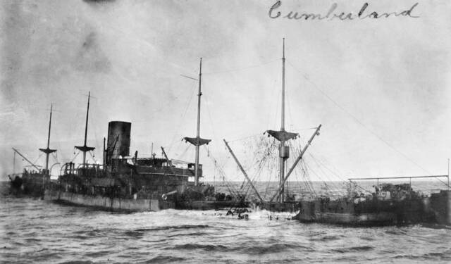 SS Cumberland. Photo: Australian War Memorial 