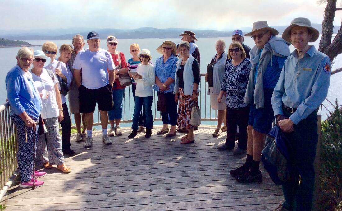 Locals and visitors alike kicked off Seniors Week with the Eden Access Centre's It's a Whale of a Tail excursion on Monday.
