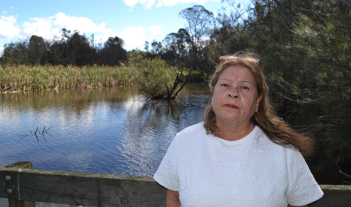 NOT CONTRARY: The Batemans Bay Water Garden bat population is making life hard for nearby resident Mary Brierley.