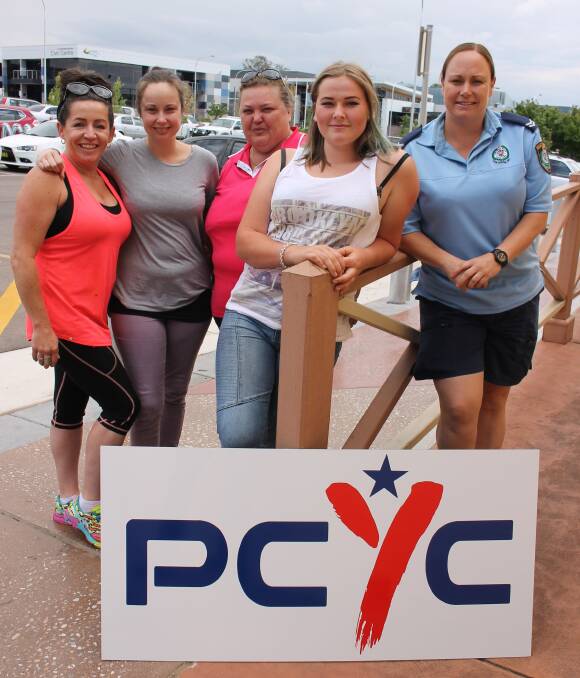 ON YOUR MARKS: Gearing up for Eden's Amazing Race are Kendall Schuback, Timika Michelin, Maryanne Griffiths, Bronwyn Crofton and Senior Constable Sarah Bancroft.