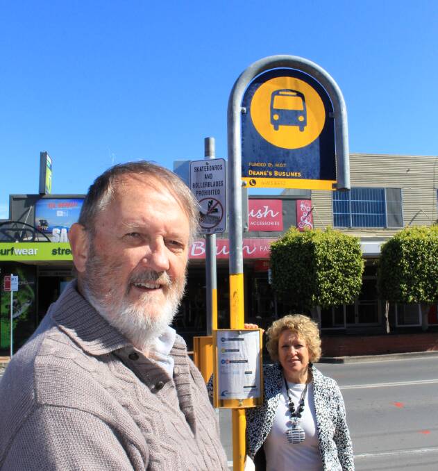 Transport solutions: PHSCEC members, Colin Dunn and Sharon Tapscott have proposals to help ease the hospital transport problems.