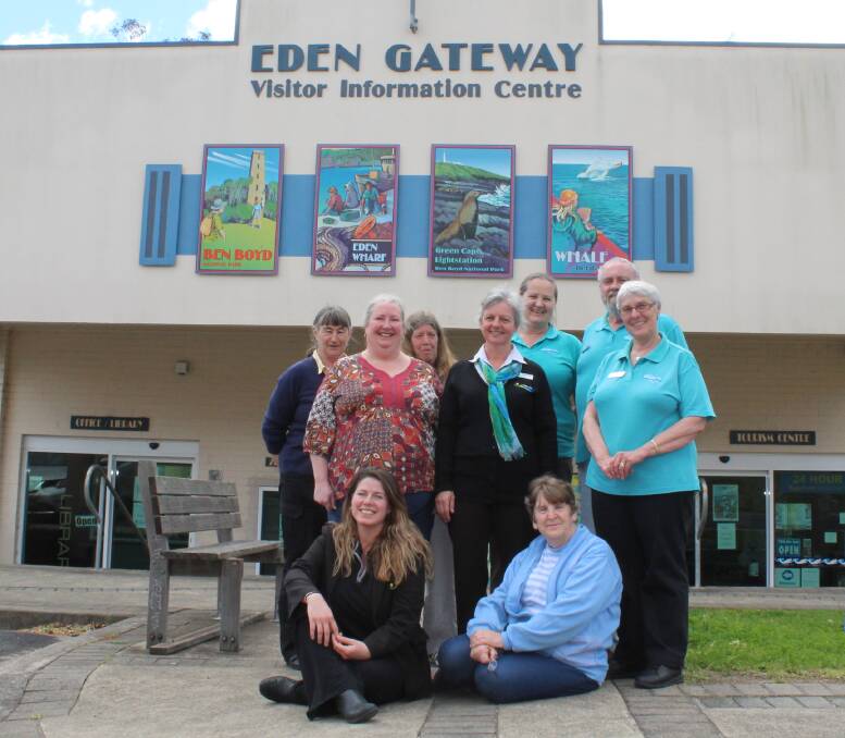 Doors open: Staff members of Eden library, Eden Access Centre and Eden Visitor Information Centre invite Eden to become more acquainted with their services during their Open Day, this Saturday October 15. Picture: Toni Houston