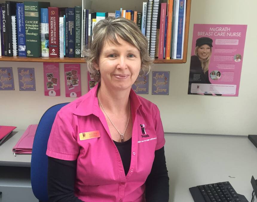 Jenny Garner is the local McGrath Foundation breast cancer nurse and runs the Bega Valley Pink Link Support Group, and is an advocate of the Knitted Knockers initiative.