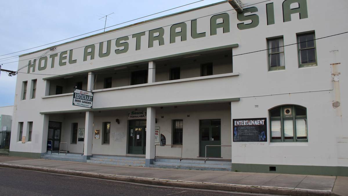 The Hotel Australasia. 