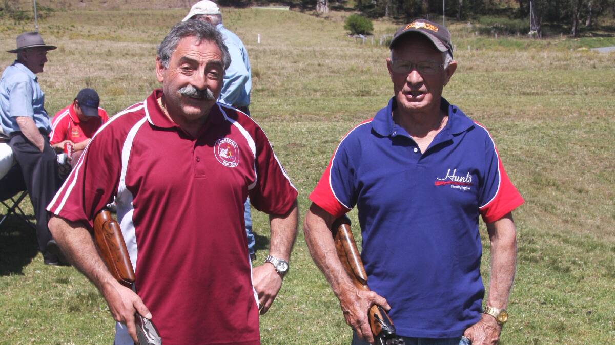 Frank Bagnato and Tony Gray were high on the honours list at the Bega Gun Club's November shoot, topping their divisions with some excellent scores. 