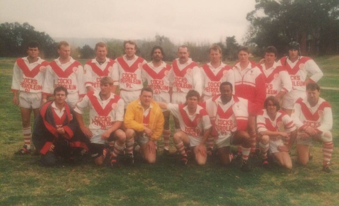 The 1996 reserve grade premiership winning Eden Tigers. 