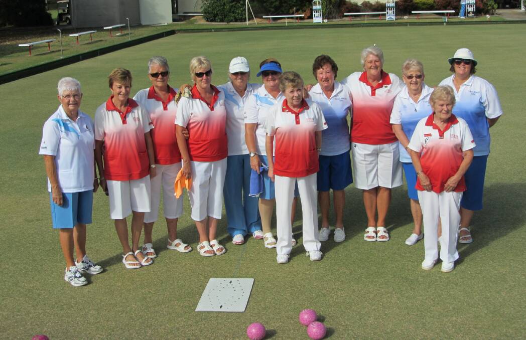 Bowlers from Eden, Merimbula and Tura on the greens to contest opening play in the Triples Championship. 