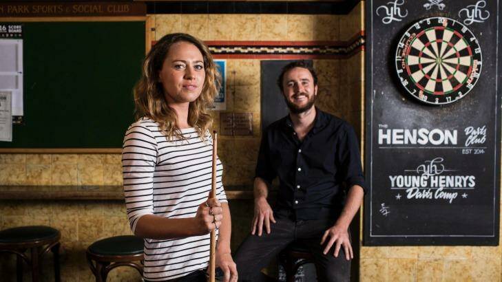 Tom and Anna Lawrence are leading a Proudly Pokies Free campaign. Photo: Dominic Lorrimer