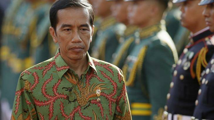 "Such things should have been exposed years ago," says Indonesian President Joko Widodo.  Photo: Bullit Marquez