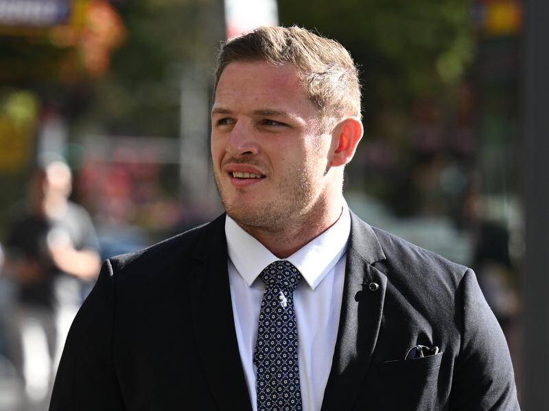 Former NRL player George Burgess has been found not guilty of groping a woman. (Dean Lewins/AAP PHOTOS)