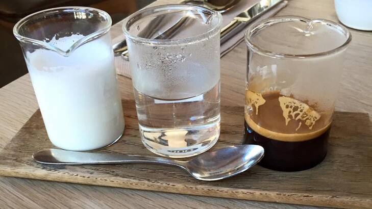 Flat what? The 'deconstructed' coffee in question. Photo: Facebook