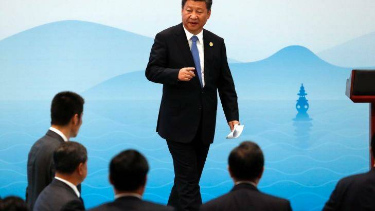 China's President Xi Jinping, who is pushing China's ambitious infrastructure One Belt One Road plan. Photo: NG HAN GUAN