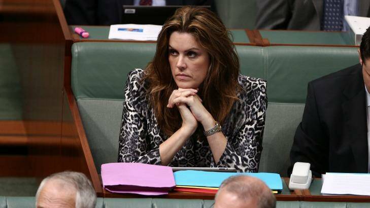 The PM's chief of staff Peta Credlin has spoken of her support for a burqa ban at Parliament.  Photo: Alex Ellinghausen