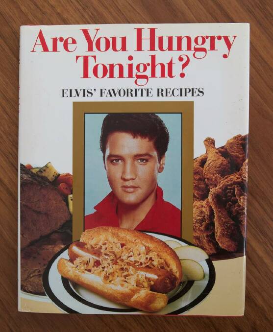 Inspiration: Wagon's Elvis cookbook. Photo: Jason South