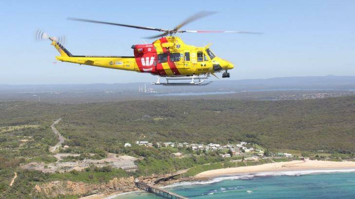 Several triple zero calls were made, suggesting a light plane was in trouble. Photo: Westpac Life Saver Rescue Helicopter Service