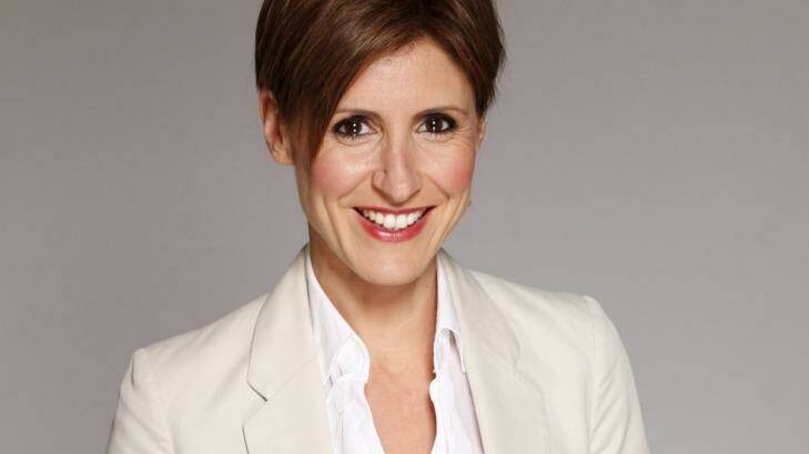 Influence extends beyond the nightly audience: <i>Lateline</i> co-host Emma Alberici. Photo: Supplied