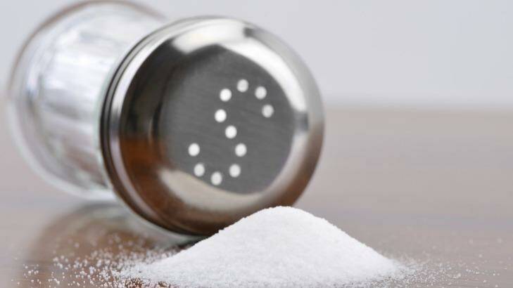 Excess salt in foods contributes to high blood pressure and cardiovascular disease.