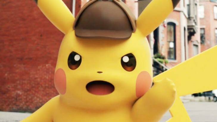 Currently only available in Japan, Detective Pikachu casts the iconic Pokemon as a coffee-loving deep-voiced investigator.