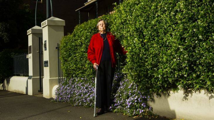 Darling House resident Eileen Enslow, who turns 90 this week, is stunned the facility will close. Photo: Nic Walker
