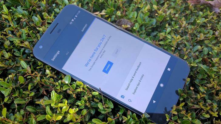 Google's Pixel phones feature 24/7 support built in.