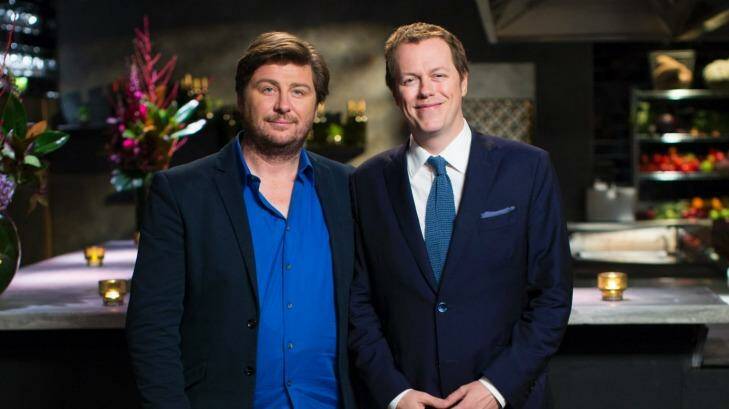 The judges on Nine's <i>The Hotplate</i> are Scott Pickett and Tom Parker Bowles. Photo: Supplied