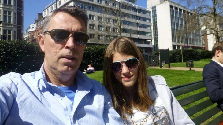 Hans de Borst and his daughter Elsemiek, who died aboard flight MH17. Photo: Facebook