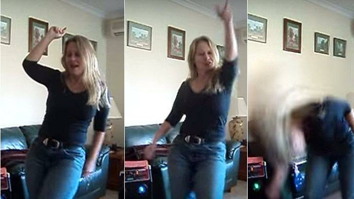 Canning candidate Teresa van Lieshout gets her message across with the help of AC/DC and BodyRockers. Photo: YouTube
