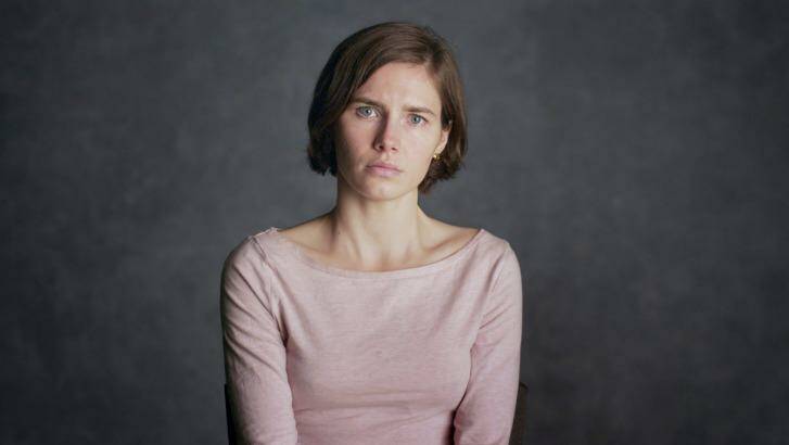 Amanda Knox, as featured in the new Netflix documentary. 