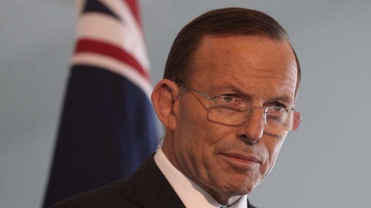 Tony Abbott argued in cabinet that the government should stand by his policy. Photo: Andrew Meares