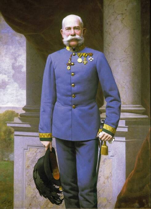 Emperor Franz Josef I in hunting uniform. Photo: Austrian National Tourist Office