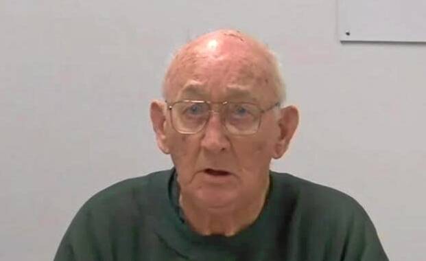 Betrayed trust: Disgraced priest Gerald Ridsdale gave his testimony to the Royal Commission into Institutional Responses to Child Sexual Abuse via video-link from jail on Wednesday.