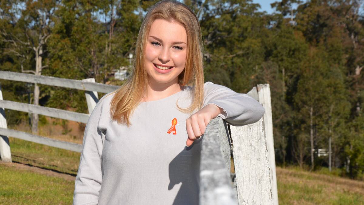 INSPIRING STUDENT: Rebekah D’Amico of Batemans Bay is planning a schoolies trip that will make a difference. 
