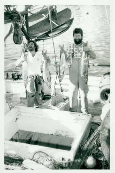 June 30, 1988: Some nice gemfish from Neil Thompson’s (right) catch on Monday.