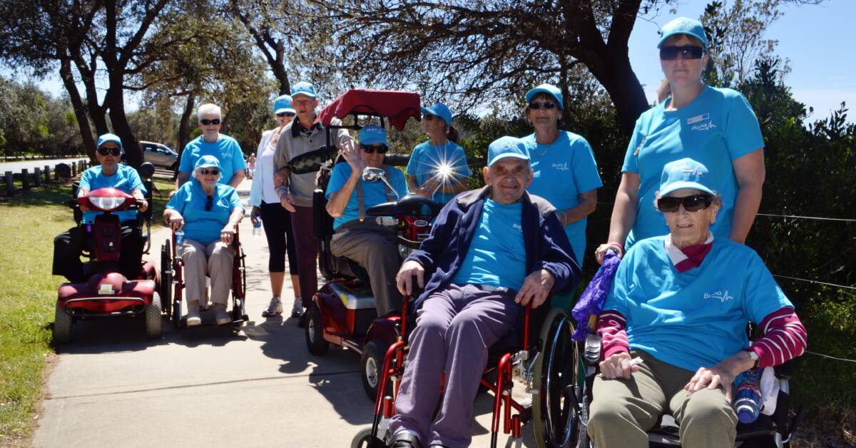 Bupa Eden aged care residents and staff raised over $800 for Alzheimer's Australia at last year's Memory Walk.