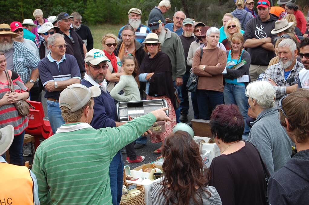 A large crowd turned up for the 2014 Genoa Auction.