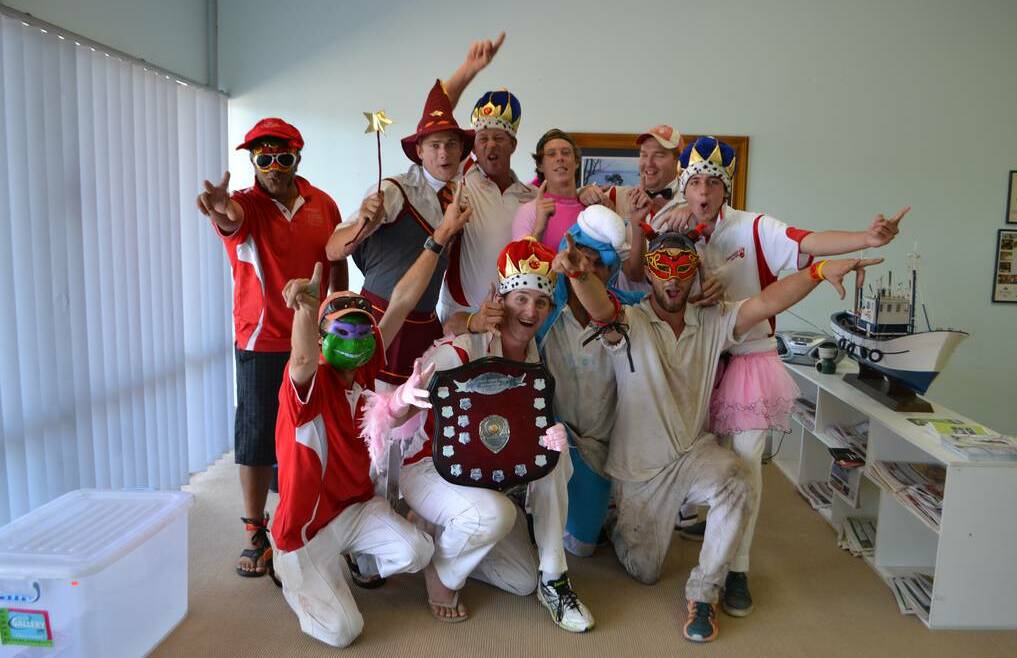 Captain Reece Wheeler (with shield) and members of the Eden A grade cricket squad celebrate their two-day cricket premiership win earlier this year. The side hopes to start the upcoming season on the front foot once again.