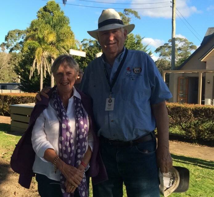  Car enthusiasts enjoyed their Boydtown stopover and (below) Maureen and Hugh Knox coordinated the car club's visit to the Far South Coast. 