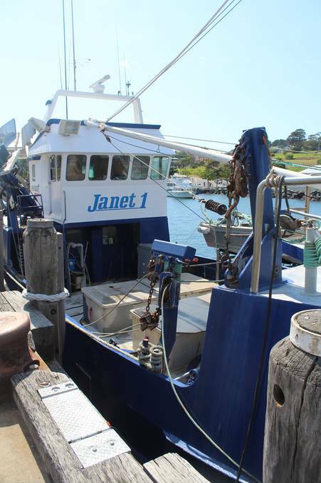 The Janet 1. Photo taken by Kate Liston in February, 2015. 