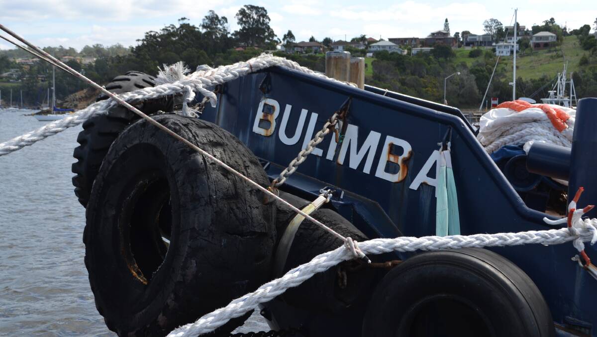 Take a ride on the MT Bulimba on Saturday afternoon as it assists the cargo carrier Gladstone berth at the navy, multipurpose wharf in Eden, NSW. 