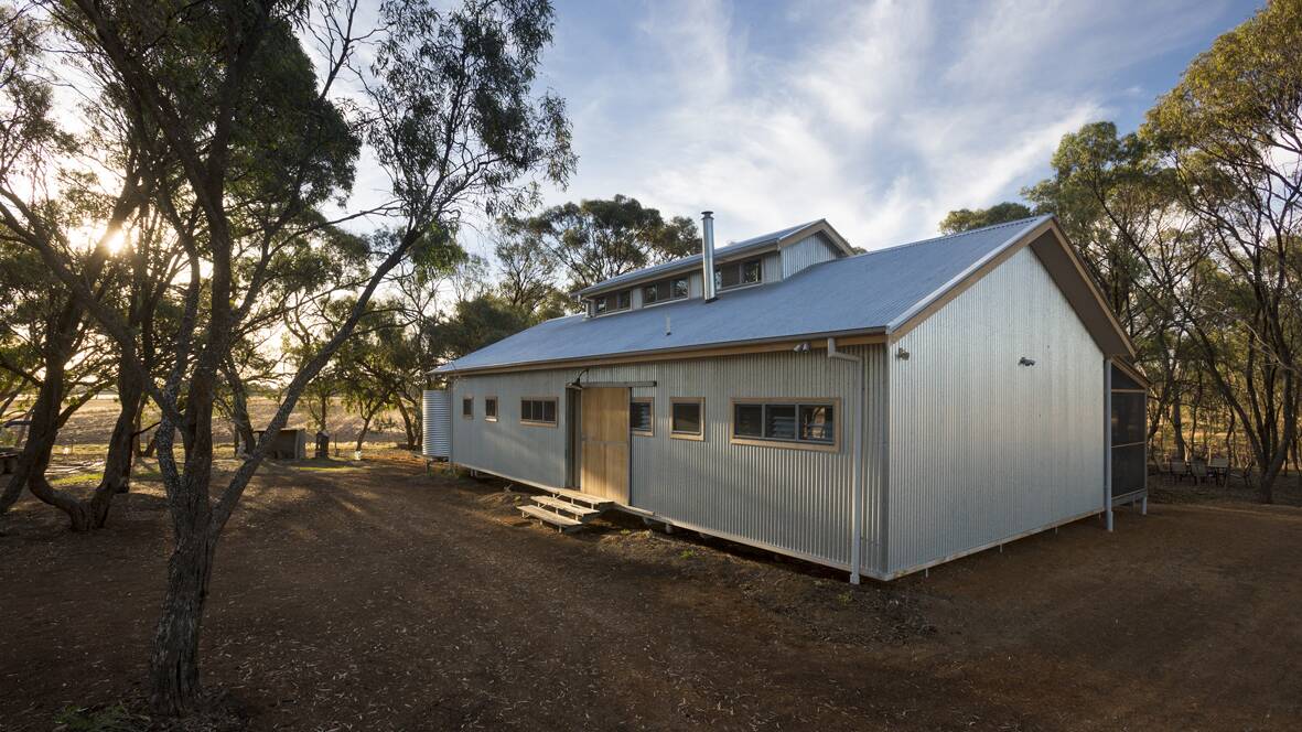 The Shearing Shed home in Torrumbarry. Photo: SUPPLIED.