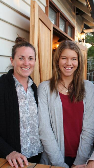 Eden Marine High teacher Kate Mamone and student Morgan Chapple were part of a winning team at this year's Seachange Startup Camp.