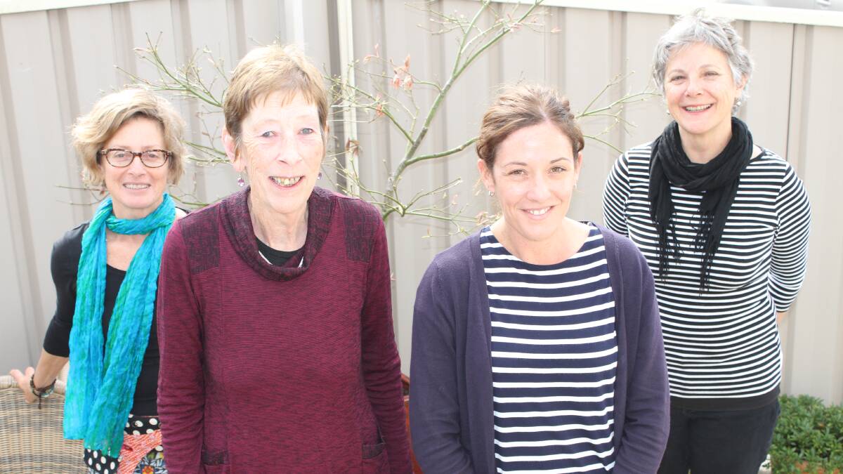 HELPING EDEN FAMILIES: Far South Coast Family Support Service's Laura Botto, Andrea Powell, Kellie Bateman and Pauline Wellington.