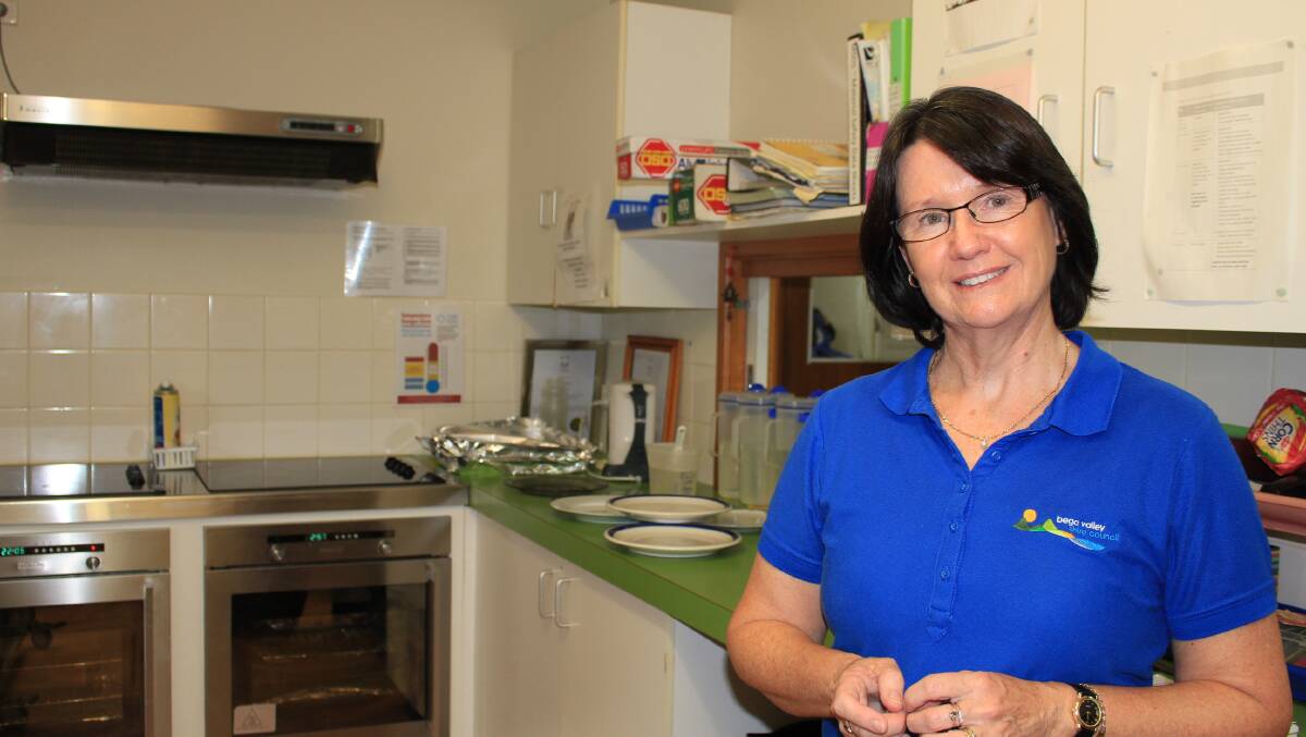 Ready for change: Eden Childcare Centre cook Patti Field, who has been working at the service since 1995, can't wait for the centre's new kitchen. 