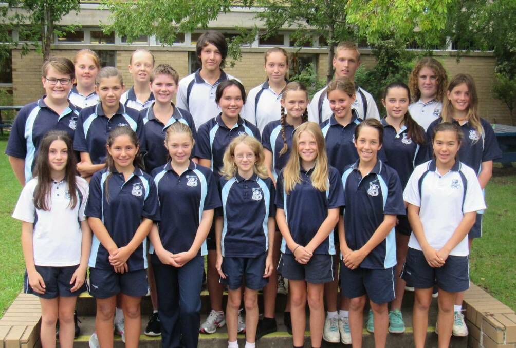 New leaders: Congratulations to Eden Marine High School's new SRC and Prefects of 2017 who were presented with their badges on Monday, March 20. 