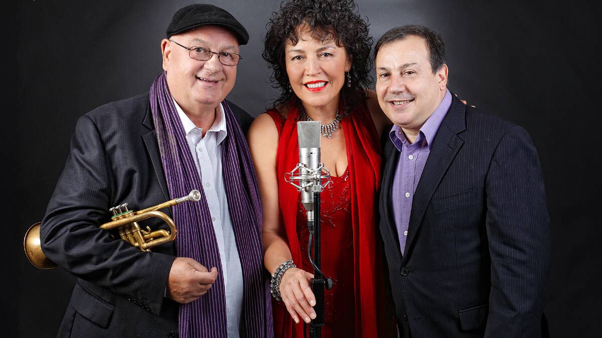 Ultimate performers: Bob Venier, Ruby Page and Joe Ruberto will leave audiences mesmorised when they perform together at Club Sapphire.