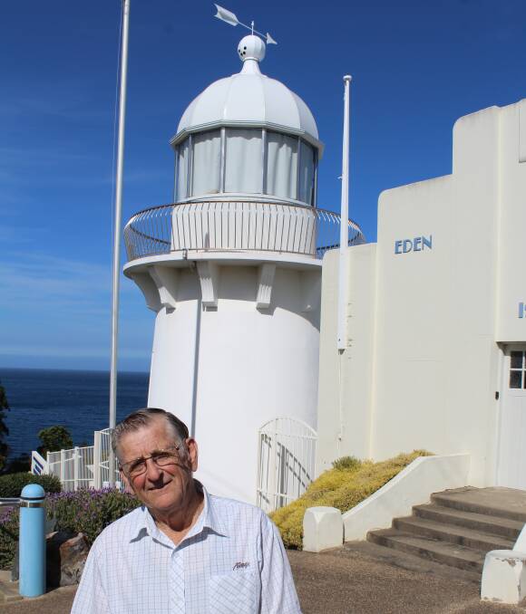 A Killer experience: President of the Eden Killer Whale Museum managing committee Jack Dickenson is very proud of the museum for being named in the NSW Ultimate bucket list. Photo: Melanie Leach
