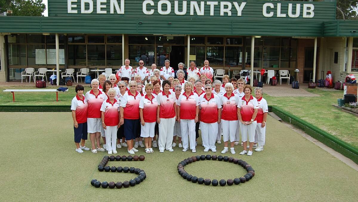 Eden Women's Bowling Club: 50th anniversary lunch