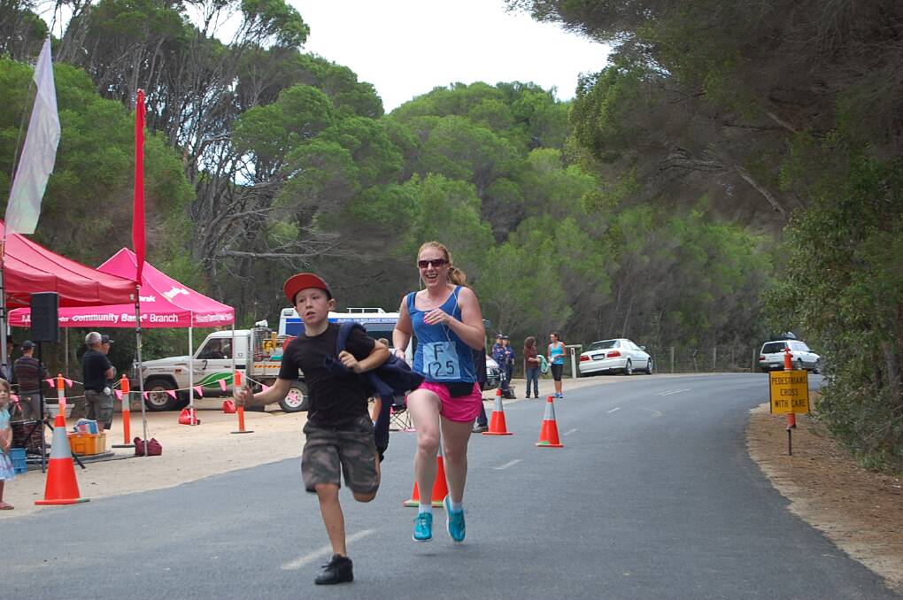 All the action and fun of the 2014 Mallacoota Fun Run.
